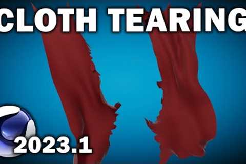 Cinema 4d 2023.1: Cloth Tearing