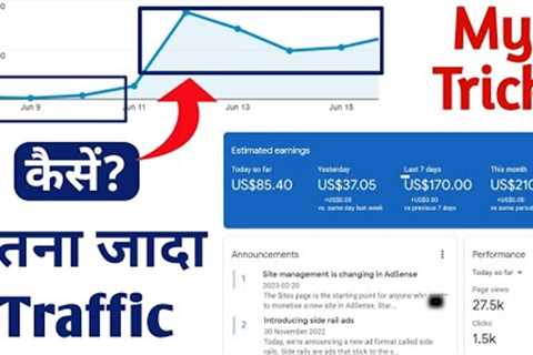 The Ultimate Guide to Increasing Website Traffic and Earning AdSense Income | increase web traffic