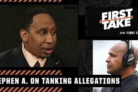 Stephen A.: NFL should be 'incredibly concerned' about Hue Jackson's tanking allegations |First Take