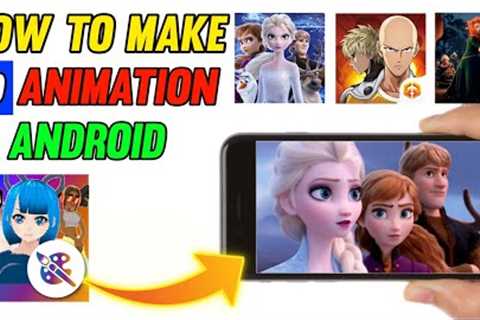 How to make 3d animation like frozen in Android || how to create 3d animation || create 3d cartoon