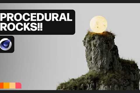 Making Procedural Rocks in Cinema 4D