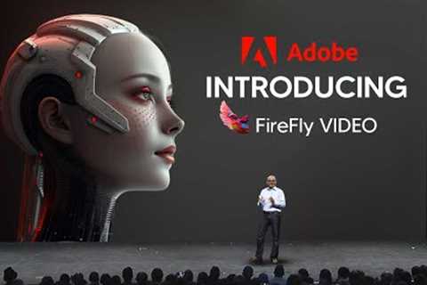 ADOBES NEW AI ''Firefly VIDEO'' SHOCKS The ENTIRE Industry!