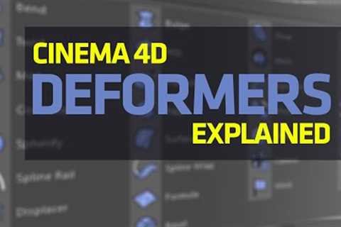 Cinema 4d DEFORMERS - Cinema 4d Basics