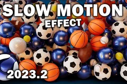 Cinema 4d 2023.2: Slow-Mo(tion) Effect Tutorial