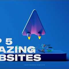 TOP 5 WEBSITES EVERY WEB DESIGNER SHOULD VISIT: Mind-blowing web design
