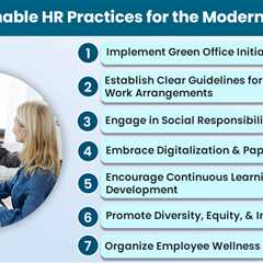 Sustainable HR practices