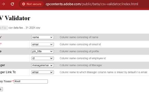 Handling CSV Upload Errors and User Profile Management in Adobe Learning Manager (ALM)