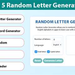 Random Letter Generator