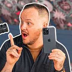 Video Podcast Setup with iPhone - Connect Podcast Mic to your Smartphone