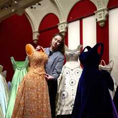 ‘Sartorial diplomacy’ on show in expo of late UK queen’s fashion