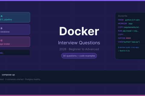30 Docker Interview Questions and Answers (2026)