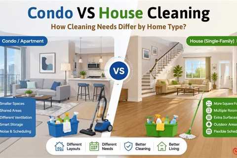 Condo vs House Cleaning: How Cleaning Needs Differ by Home Type?