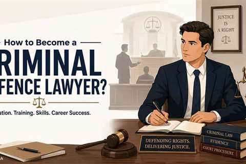 How to Become a Criminal Defence Lawyer?