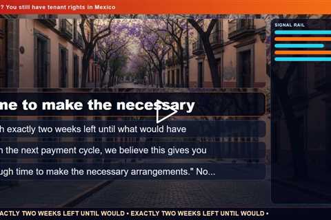 No lease? You still have tenant rights in Mexico